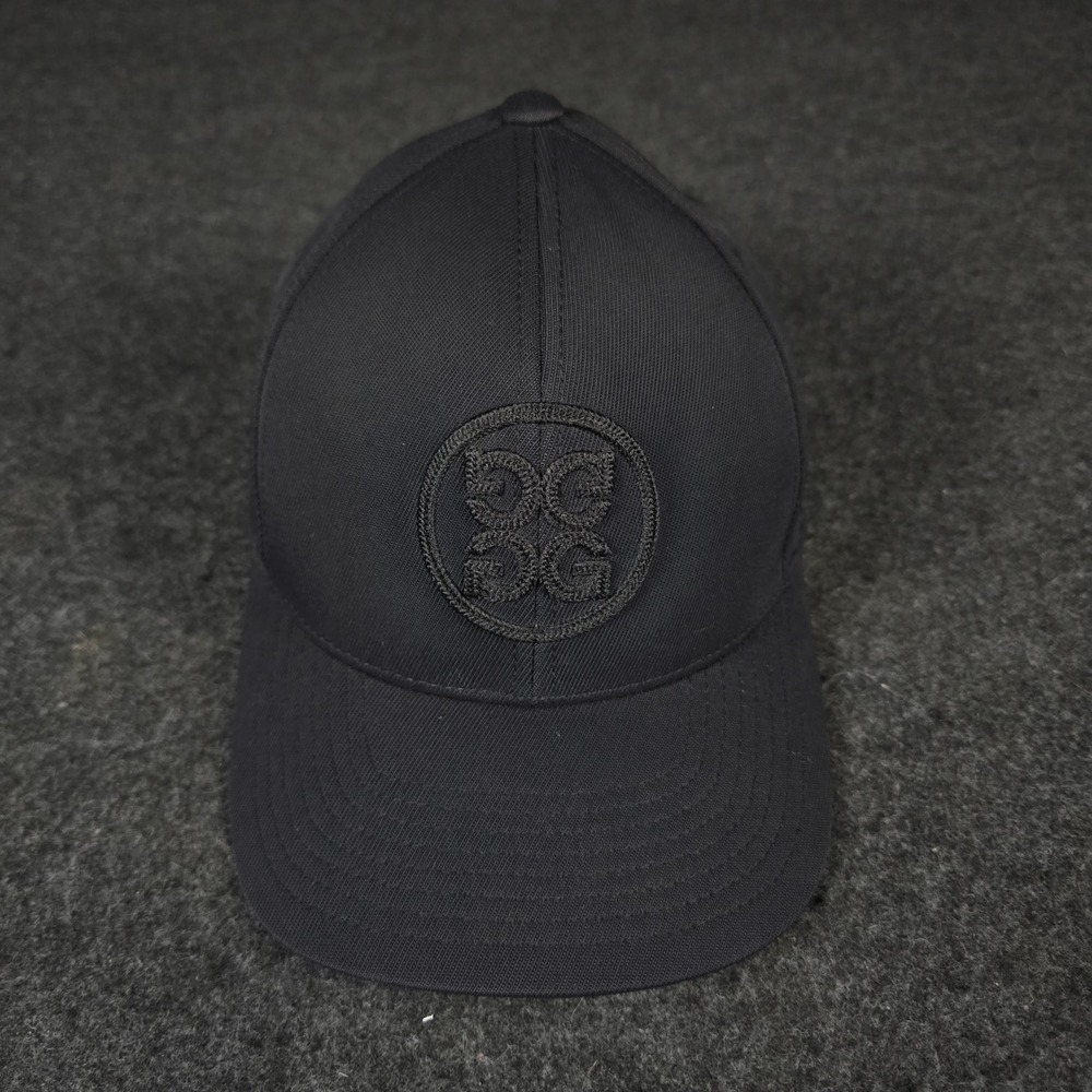 G/FORE  Snapback Hat Circle Gs Golf Cap Onyx Black GMH000005 Unisex Minimalist